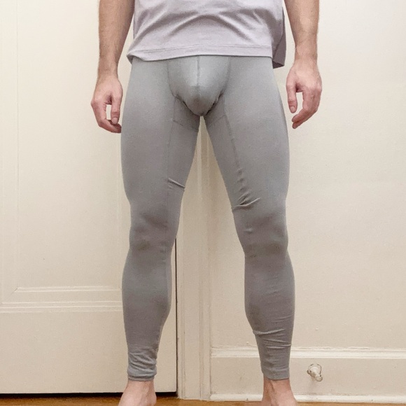 charlie by mz Other - Charlie by MZ Men’s Cashmere Full Length Tights Size Small Gray New